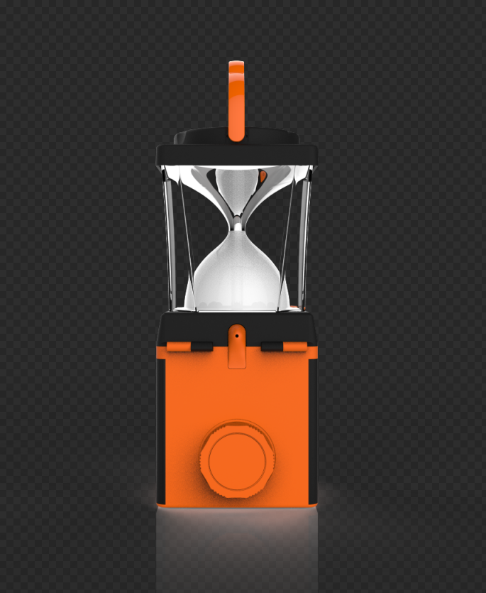 Portable Saltwater Powered LED Lantern | Battery-Free Emergency & Camping Light